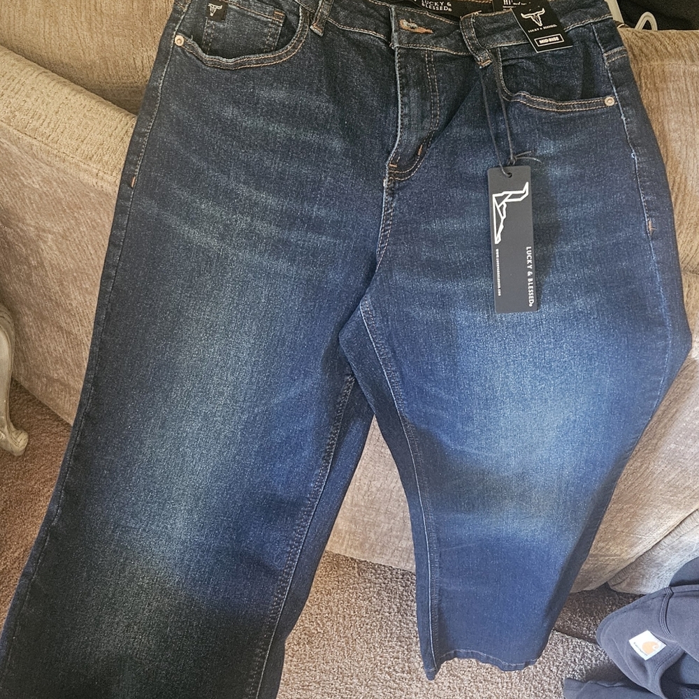 Lucky & Blessed Jeans sz 8 women's
